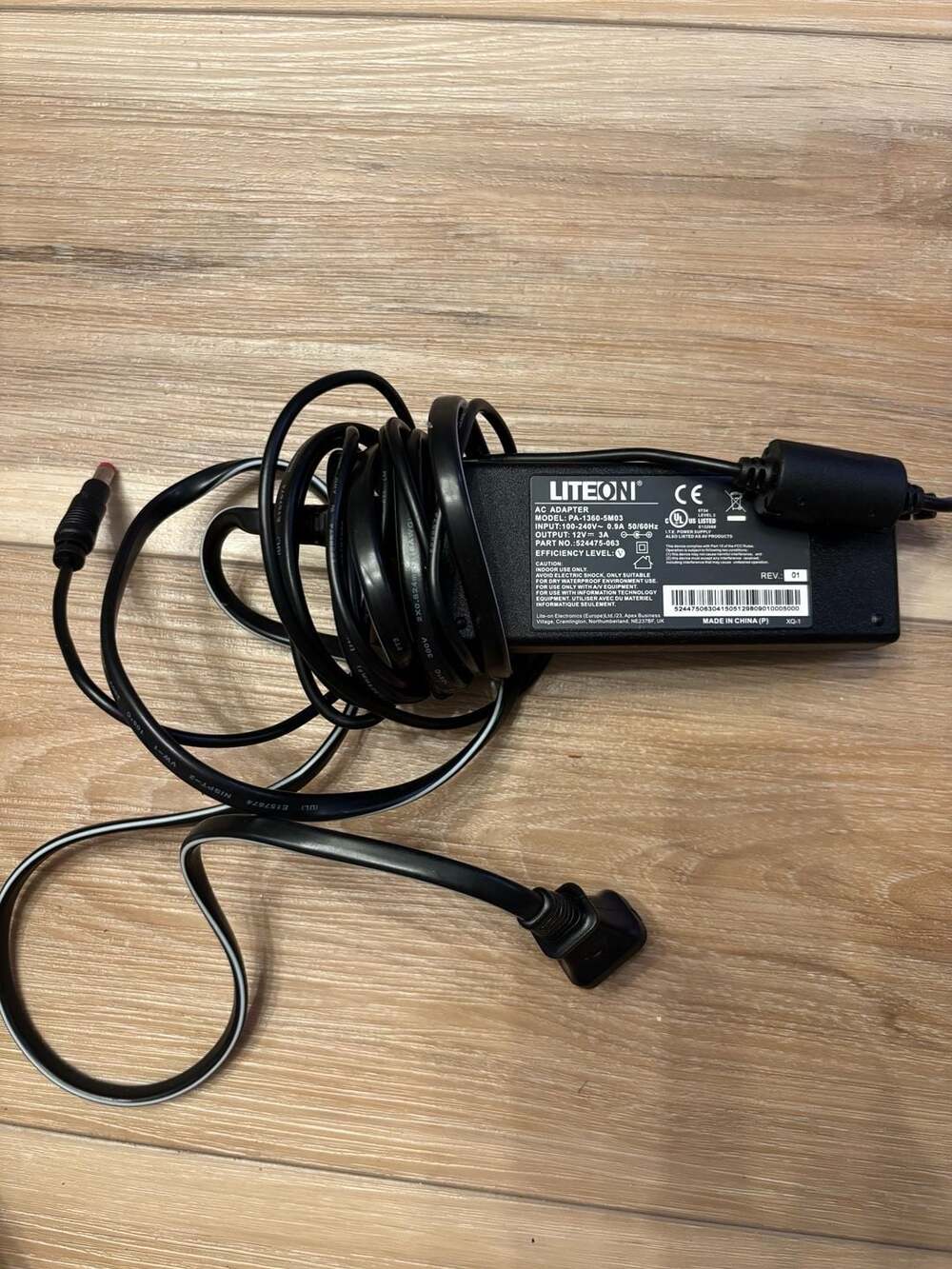 Lite-On PA-1360-5M03 12V 3A AC Power Adapter
